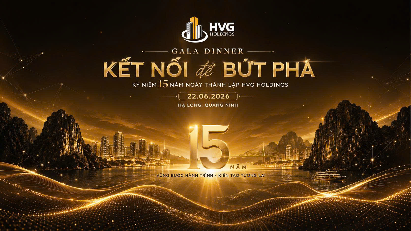 Kỷ niệm 15 năm thành lập công ty HVG Holdings